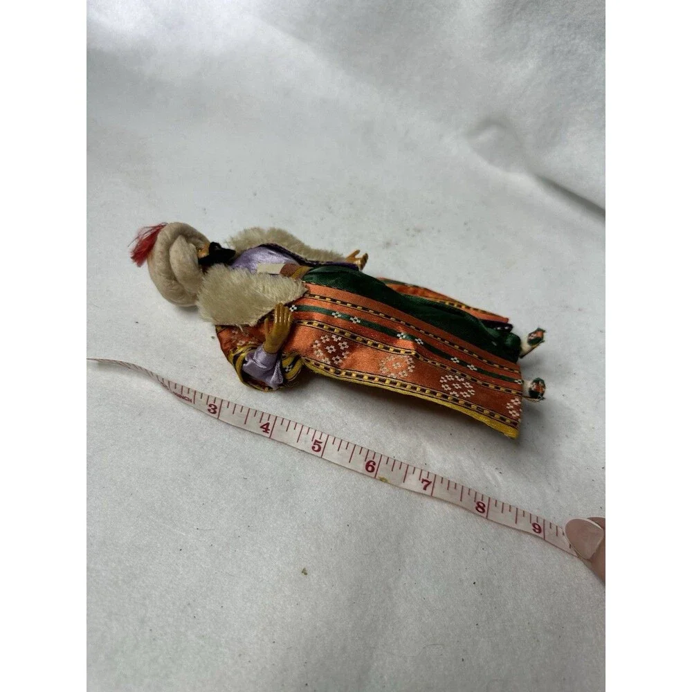 Vintage Turkish Middle Eastern Souvenir Doll 7.5